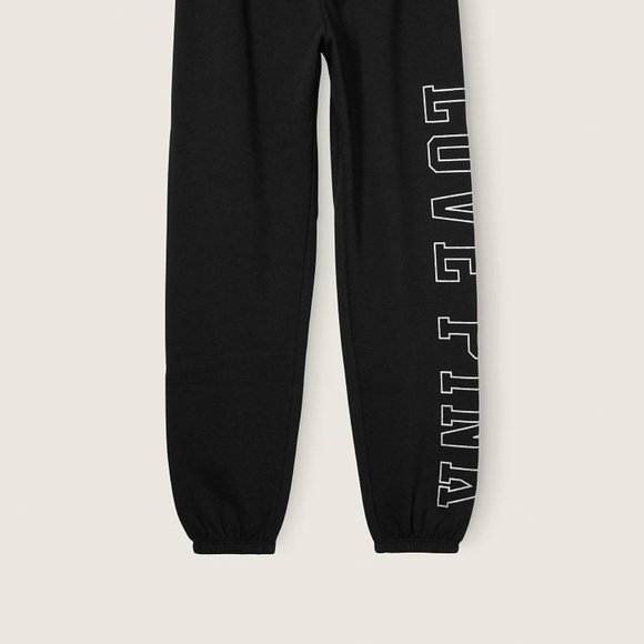 VS PINK FLEECE CLASSIC SWEATPANTS LARGE *** NEW, IN PACKAGE *** - Picture 5 of 5